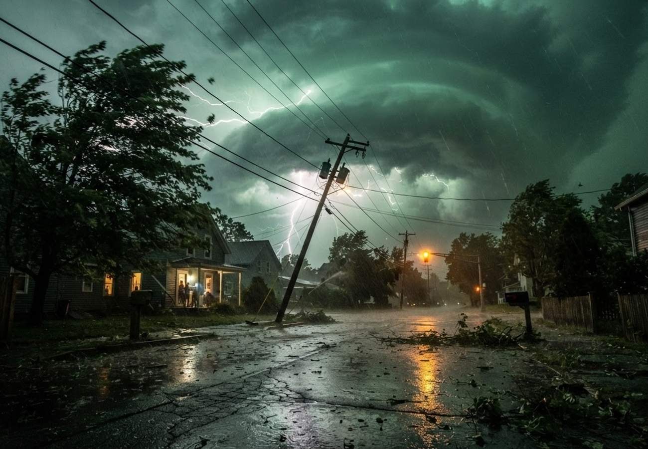 Tornado-Warned Storm Hits Waterloo and Seneca Falls in 2026: Thousands Lose Power Across New York