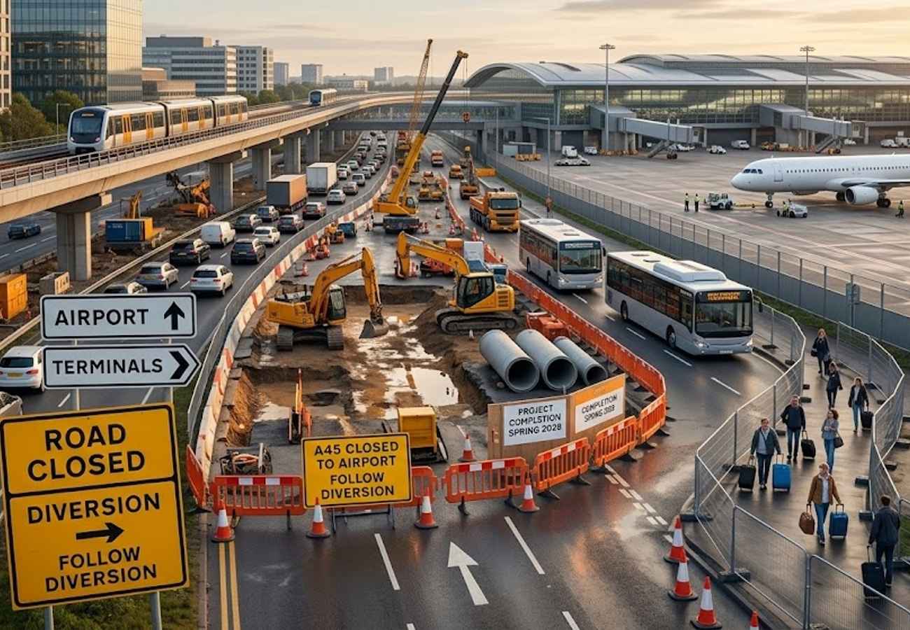 UK and Global City Centre Road Closures 2026: Major Disruptions to Airport Access and Transport Hubs
