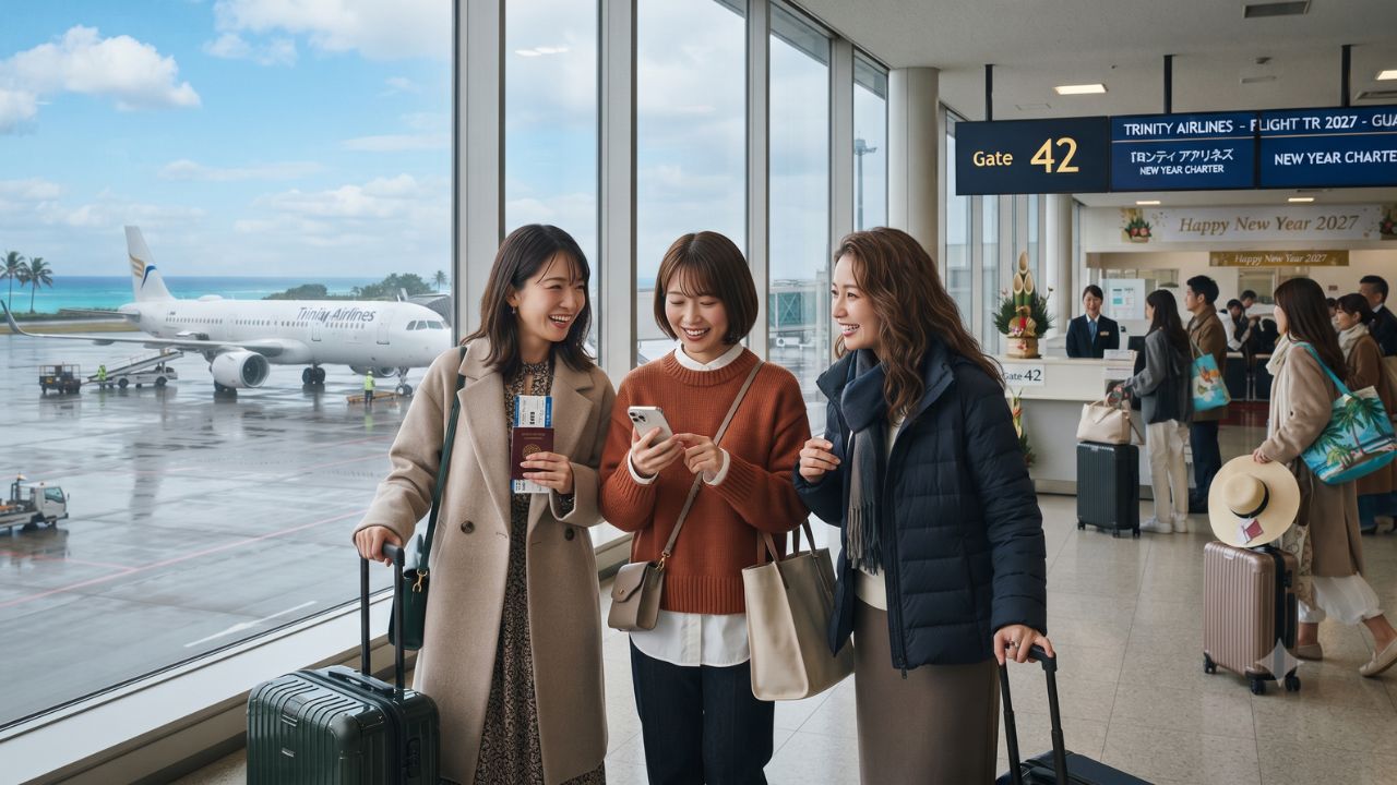 Guam New Year 2027 Getaway: Trinity Airlines and H.I.S. Launch Tokyo Narita Holiday Charters From ¥249,800