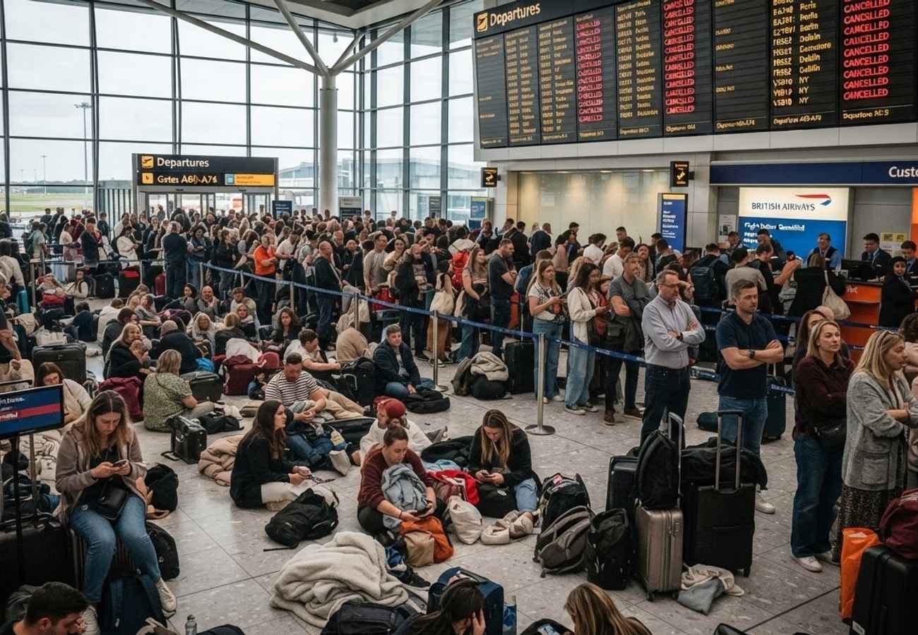UK Air Traffic Control System Failure Triggers 2,000 Flight Cancellations Across Major Hubs in 2026