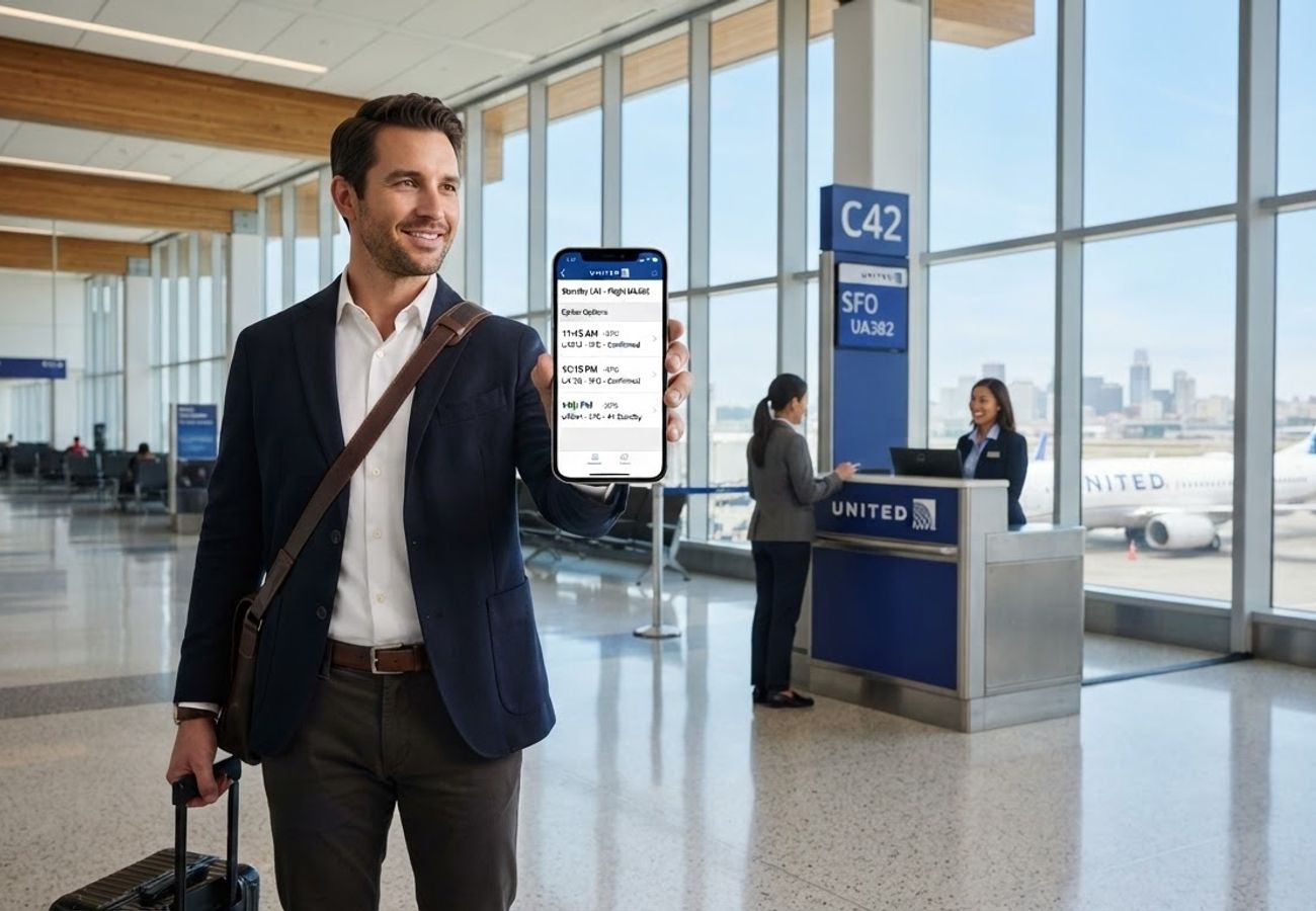 United Airlines Launches In-App Standby for Earlier Flights Following Disruptions in 2026