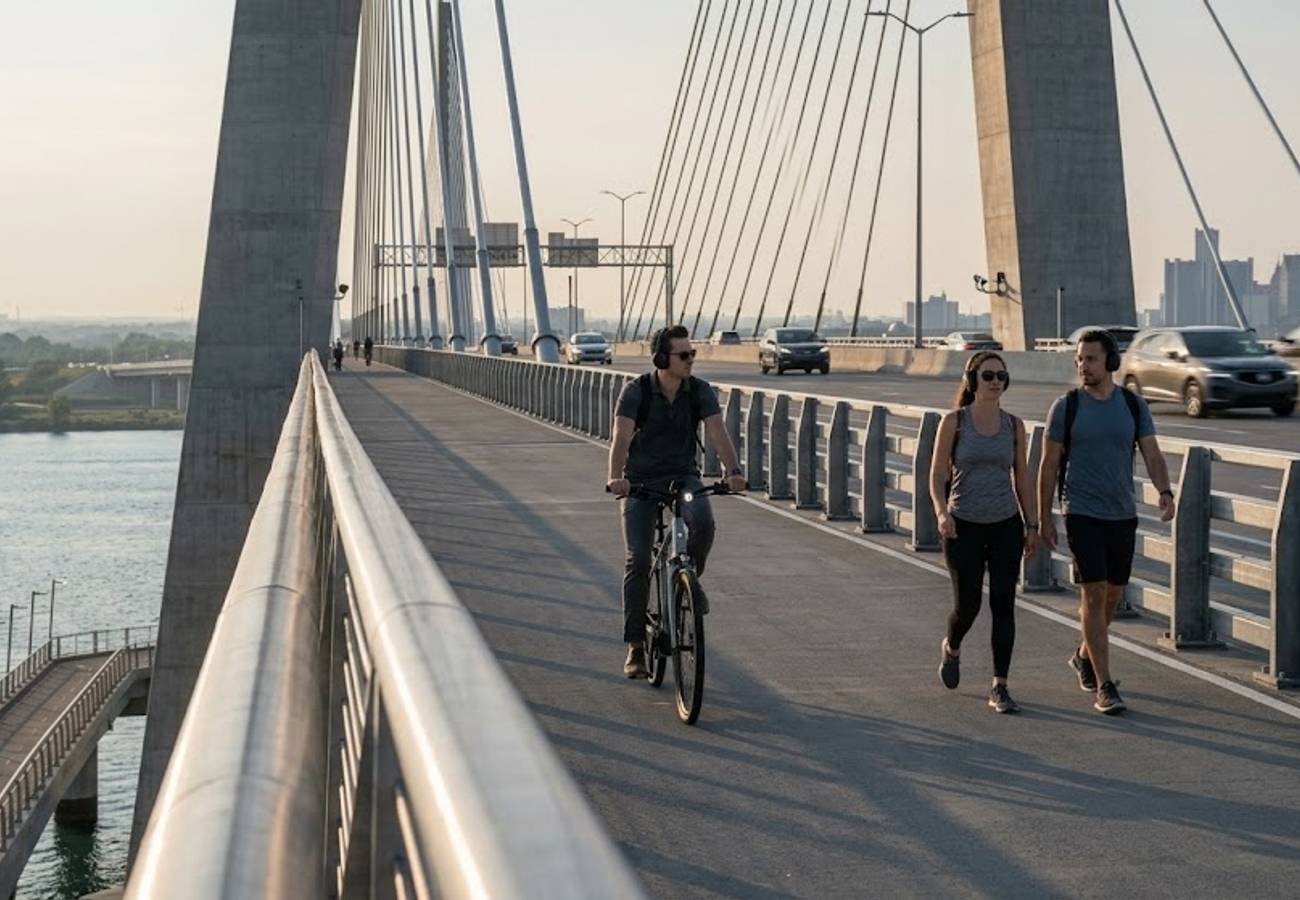 Gordie Howe International Bridge Bans Bluetooth Speakers as 270,000 Cross in First Month