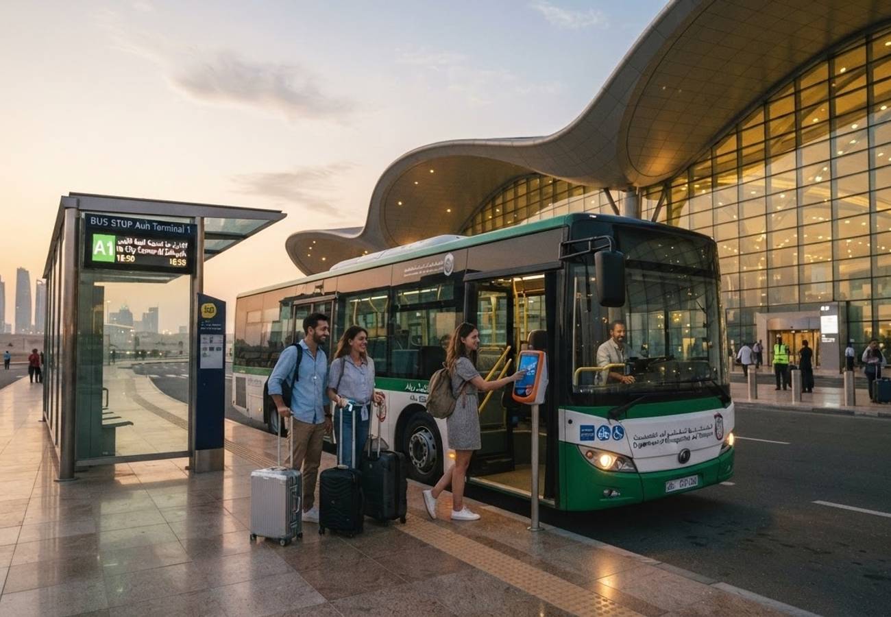 Zayed International Airport Bus Guide: Navigating Abu Dhabi Public Transit on a Budget in 2026