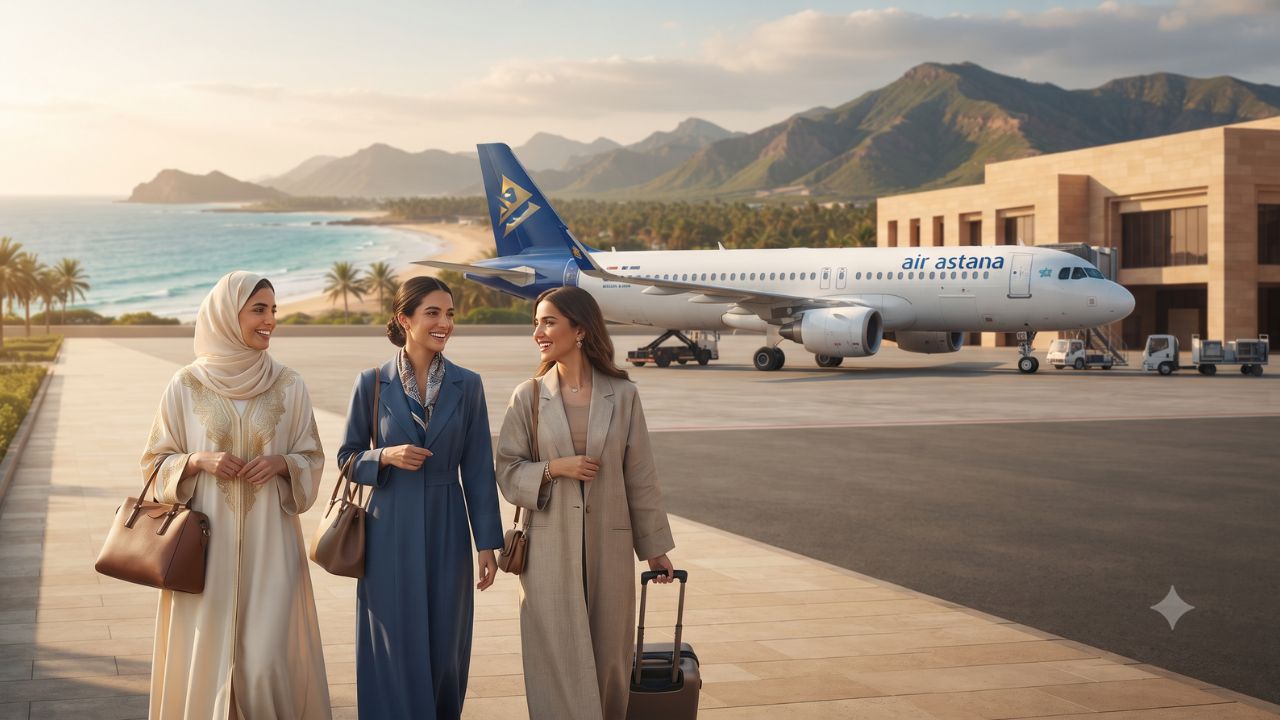 Air Astana Launches Direct Non-Stop Flights from Almaty and Astana to Salalah, Oman in October 2026