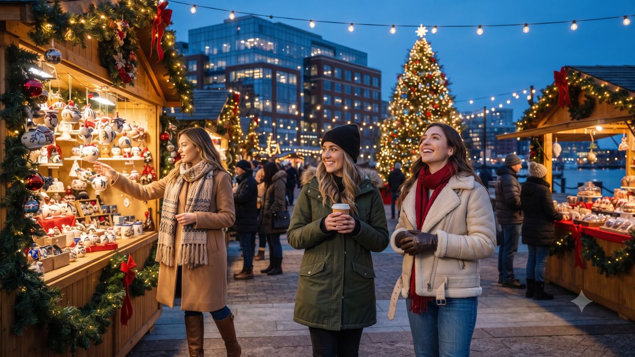 Boston Christmas Markets Guide 2026: Snowport, SoWa Power Station, and Neighborhood Winter Fairs