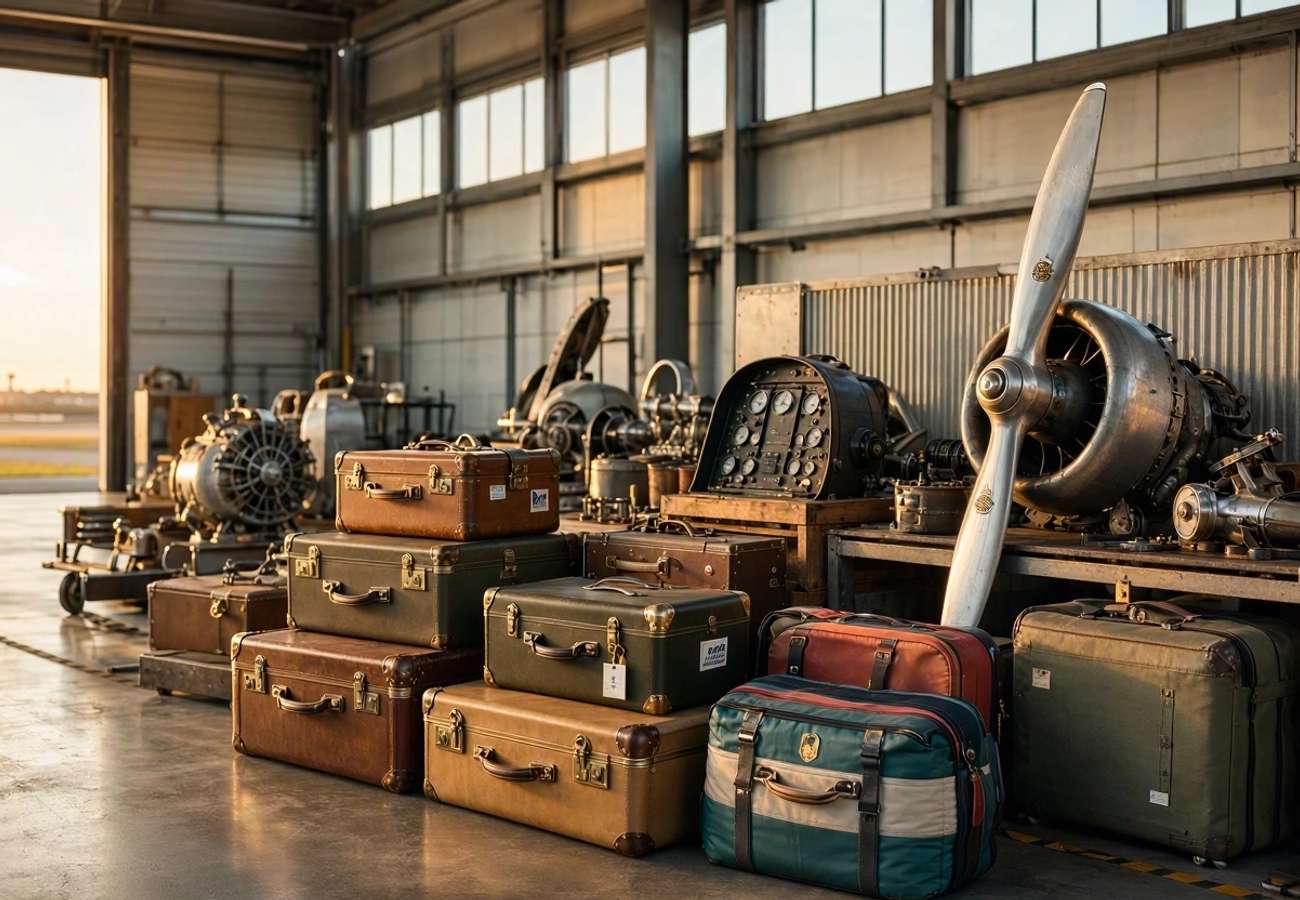 Brisbane Airport terminal showing passenger flow and lost property management