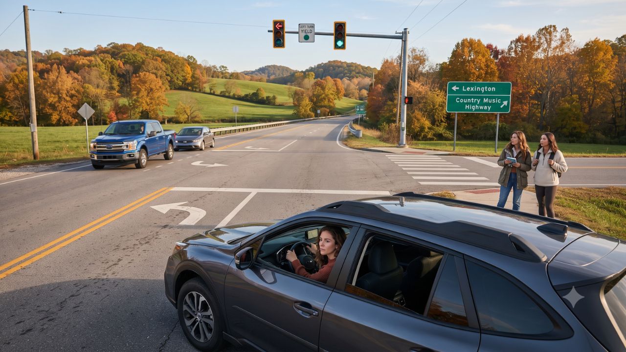 Kentucky Ranks Fifth Most Dangerous for Left Turns: Road Trip Safety and Driving Guide