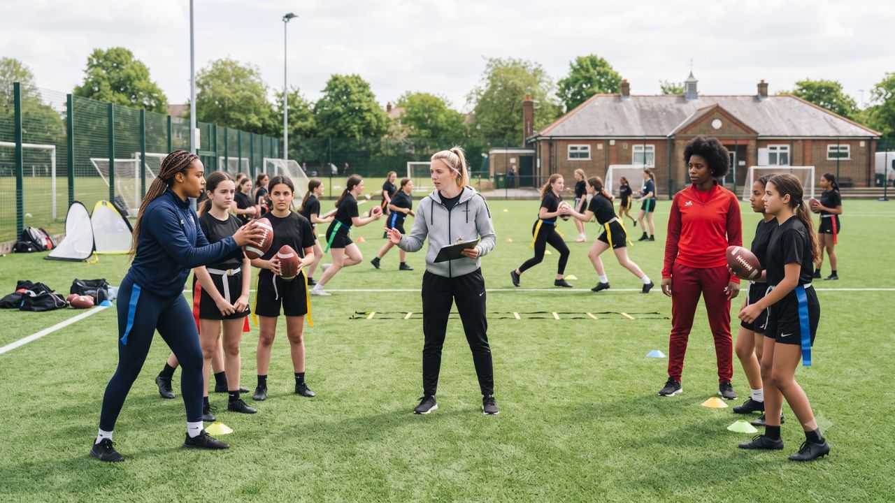 London Girls' Flag Football Boom: New York Jets and Palace for Life Partner Ahead of 2028 Olympic Debut