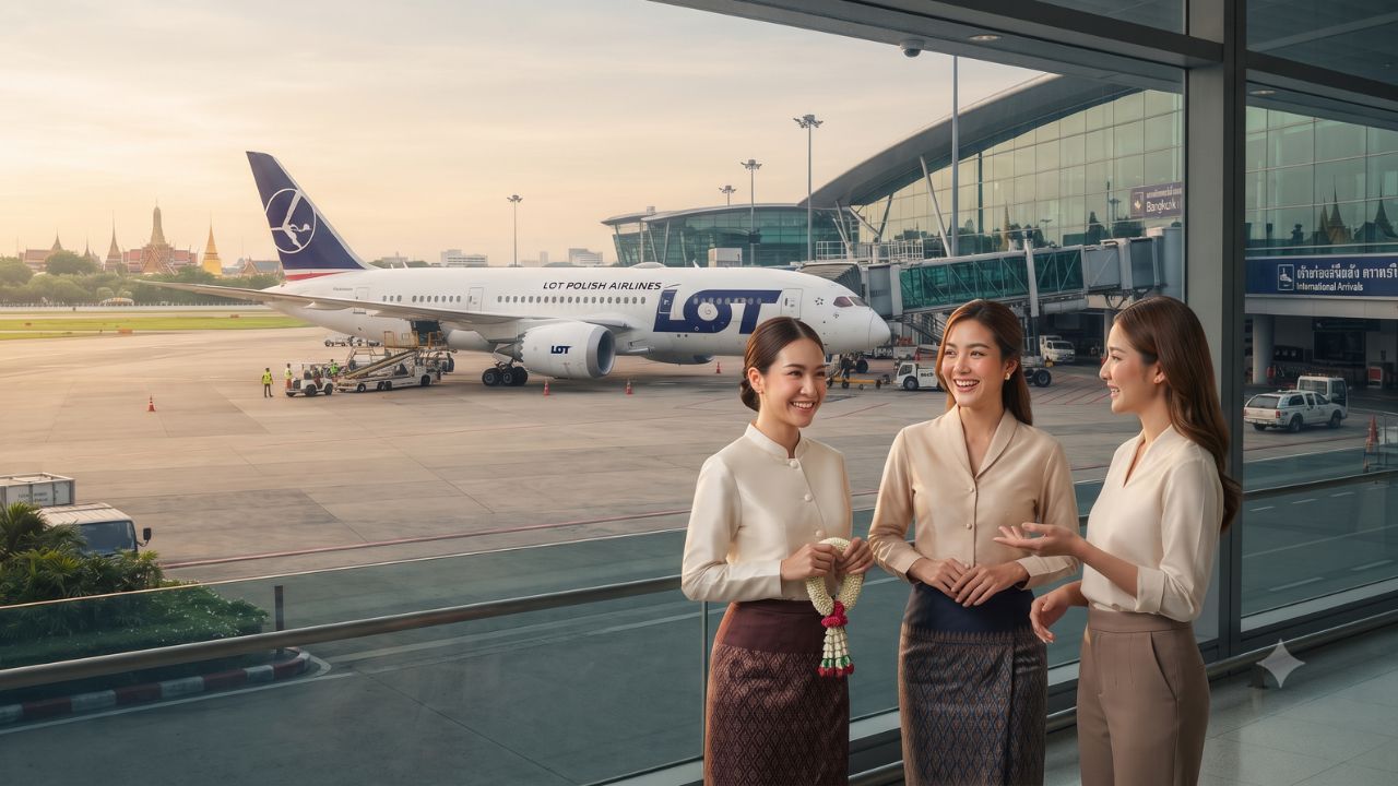 Warsaw to Bangkok Nonstop: LOT Polish Airlines Targets 250,000 Winter Travelers with New Boeing 787 Dreamliner Service