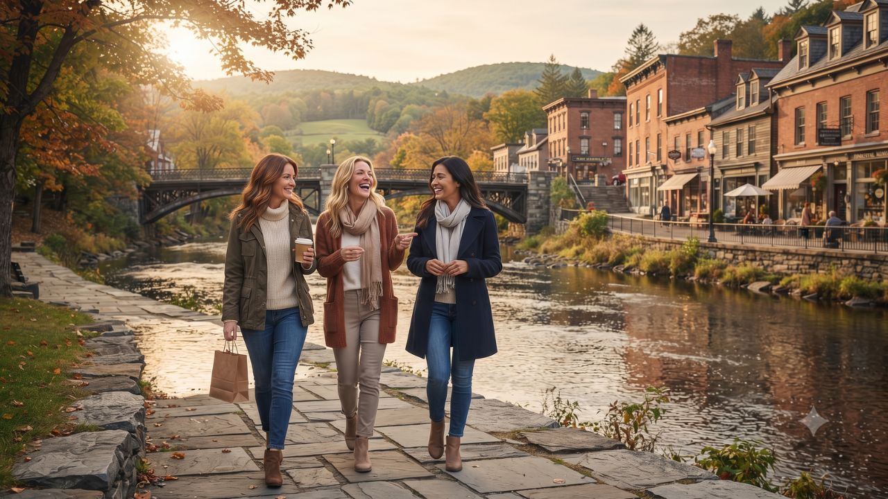 New York and Vermont Riverside Towns: A Slow-Travel Guide to Historic Main Streets and Farmhouse Flavors