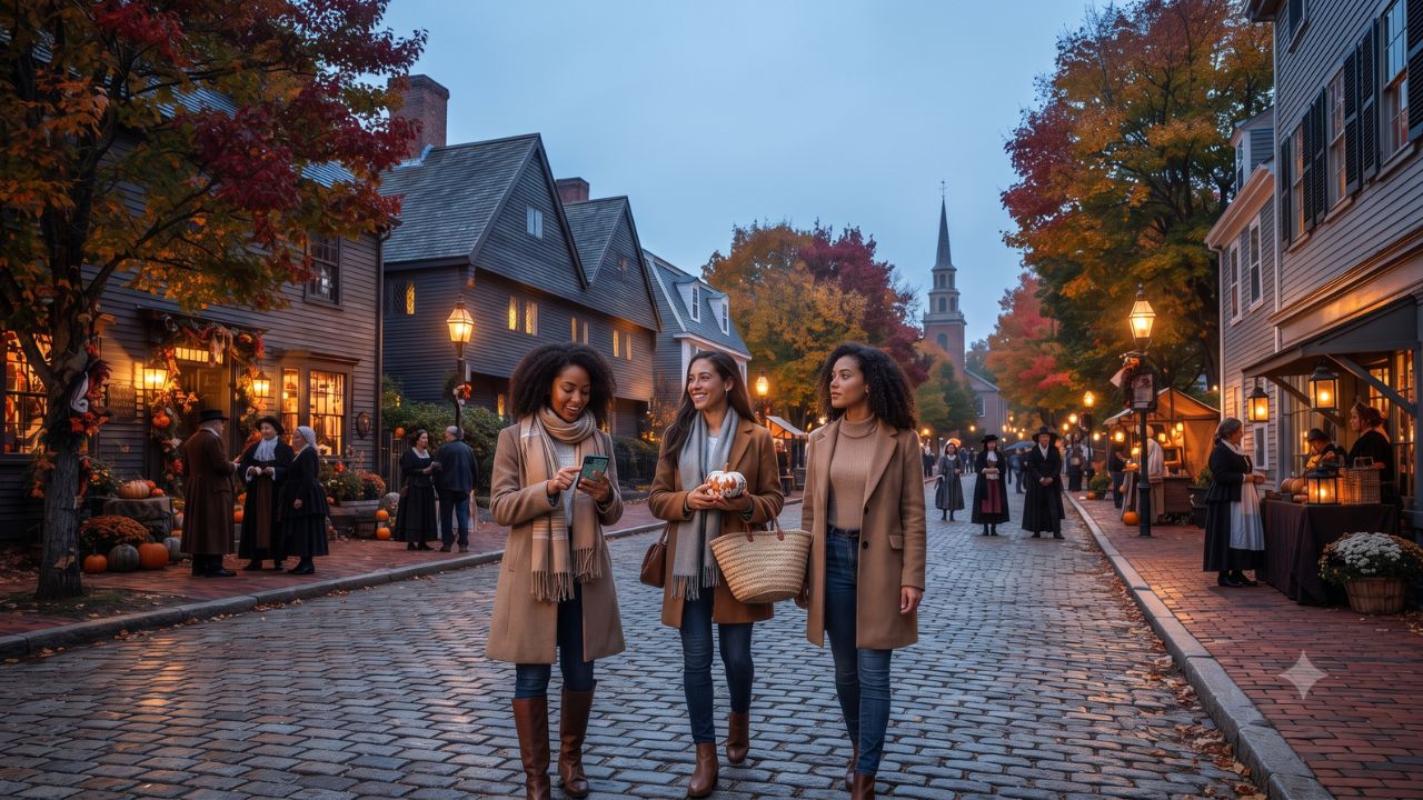 Salem Tops America's 20 Leading Halloween Destinations in 2026: 400th Anniversary Guide