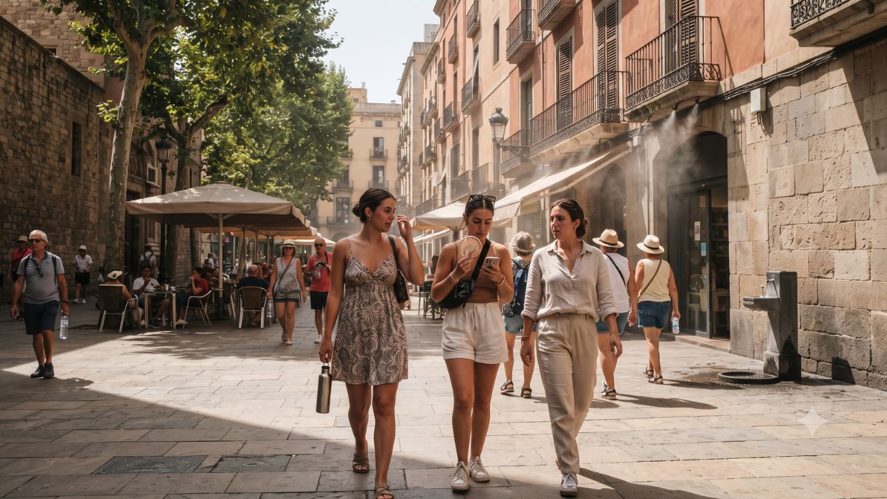 Mediterranean Heatwave Travel Guide 2026: Spain's 46.6M Arrivals, Nighttime Records, and Climate Shelters