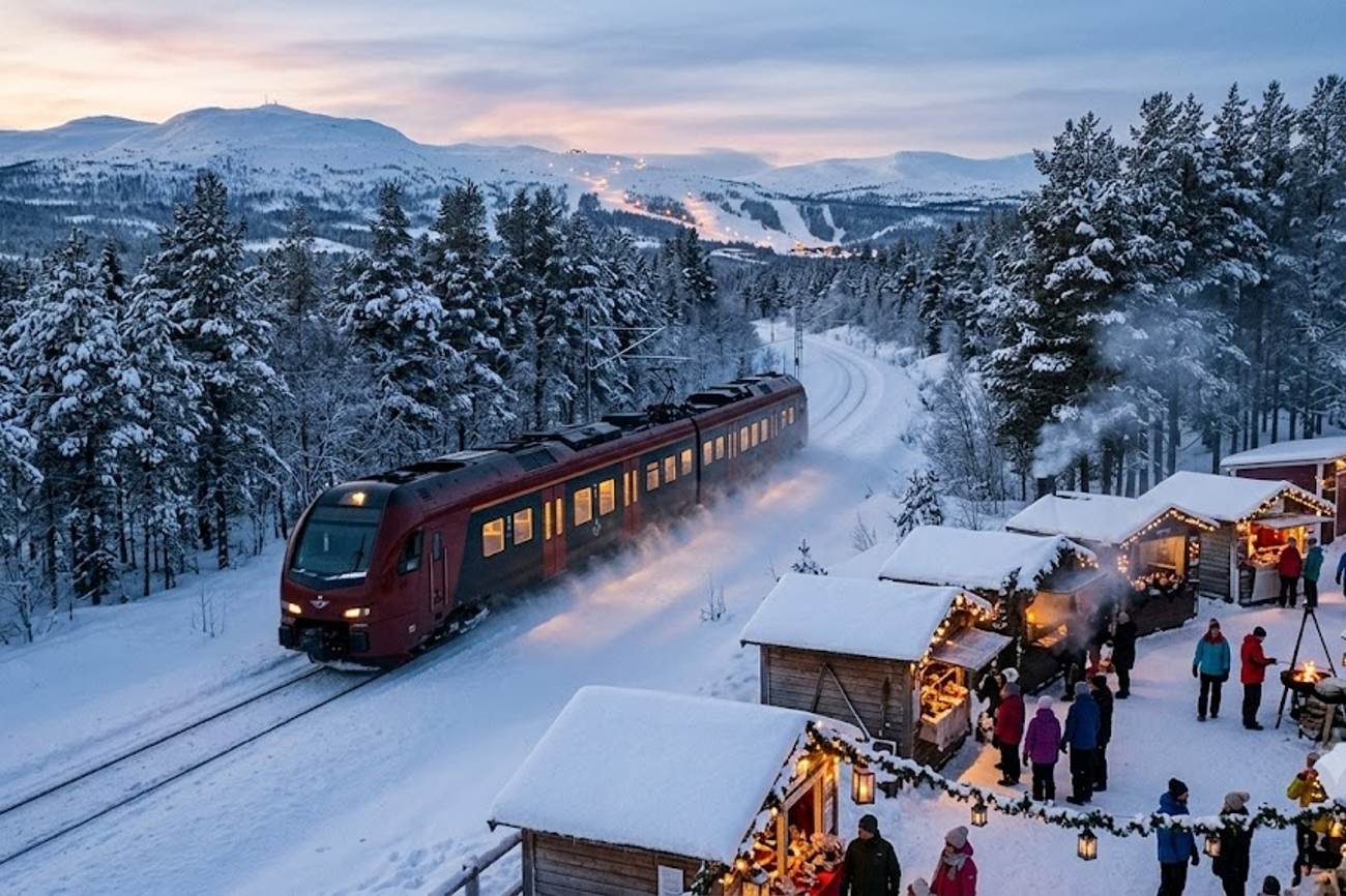 Sweden Connects United Kingdom and More European Countries to Arctic Trains, Christmas Markets and Ski Escapes in 2026