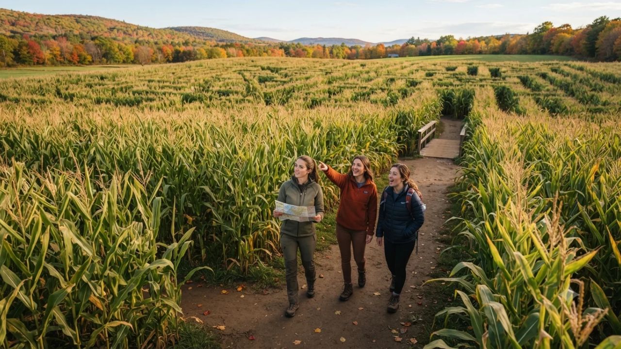 Great Vermont Corn Maze Guide 2026: North Danville Autumn Hiking and Agritourism