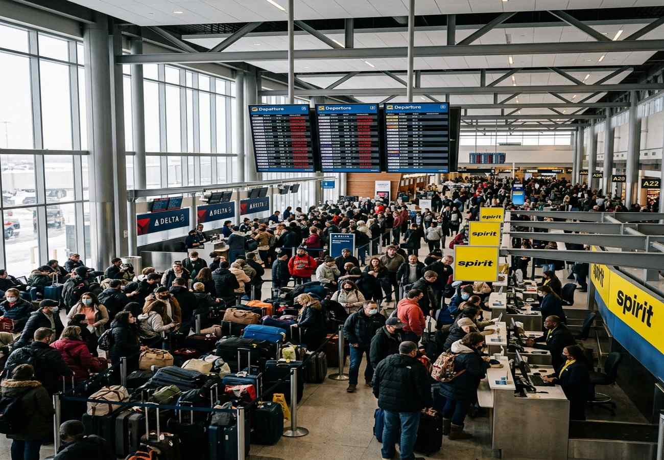 Detroit Metro Airport Chaos: 149 Delays and 9 Cancellations Hit Spirit, SkyWest, Delta and More