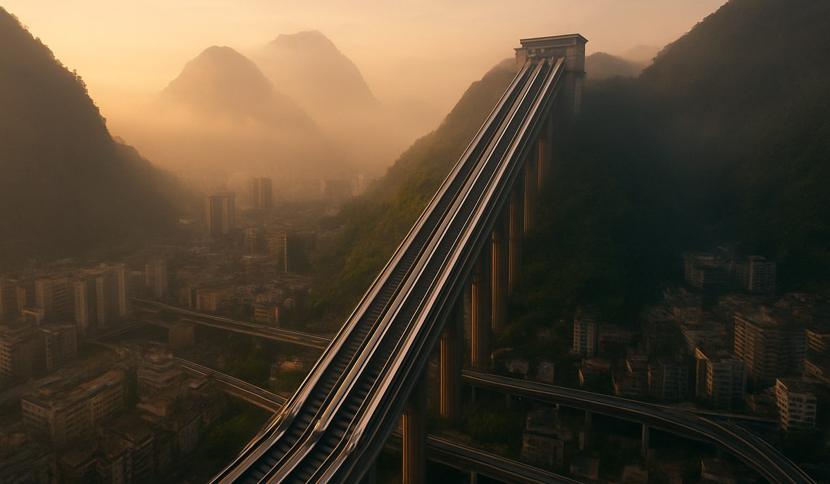 Energy China Built: World's Largest Outdoor Escalator Transforms Wushan