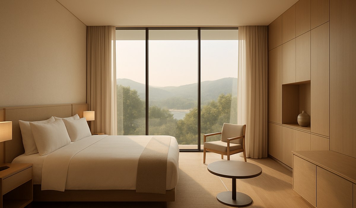 Sleep Inn Scenic Dreams prototype featuring nature-inspired interior design and wellness amenities, 2026