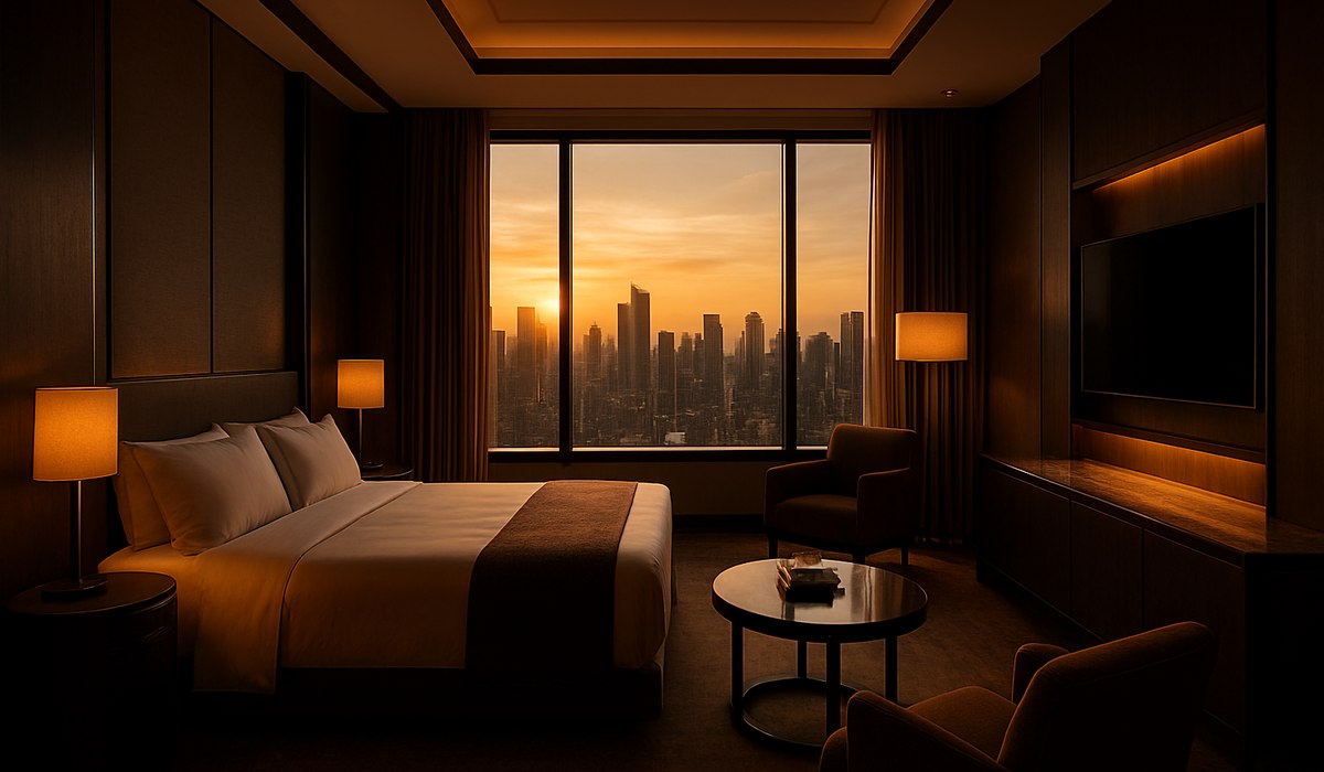 Airbnb hotel leadership announcement featuring Booking.com veteran executive, 2026