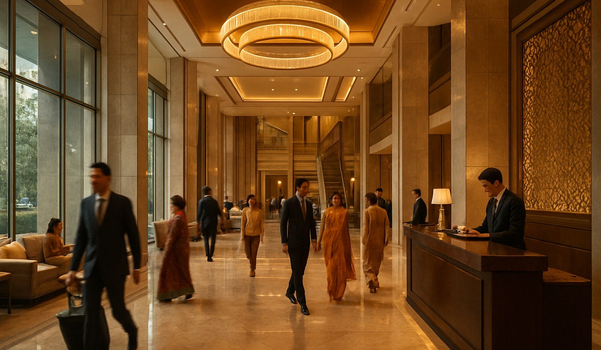 Modern branded hotel construction in India's tier II city, 2025-2026