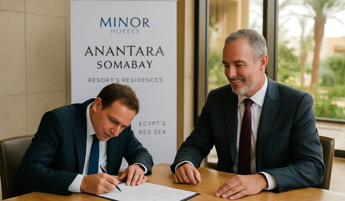 Minor Hotels Signs Anantara Somabay Resort & Residences on Egypt's Red Sea