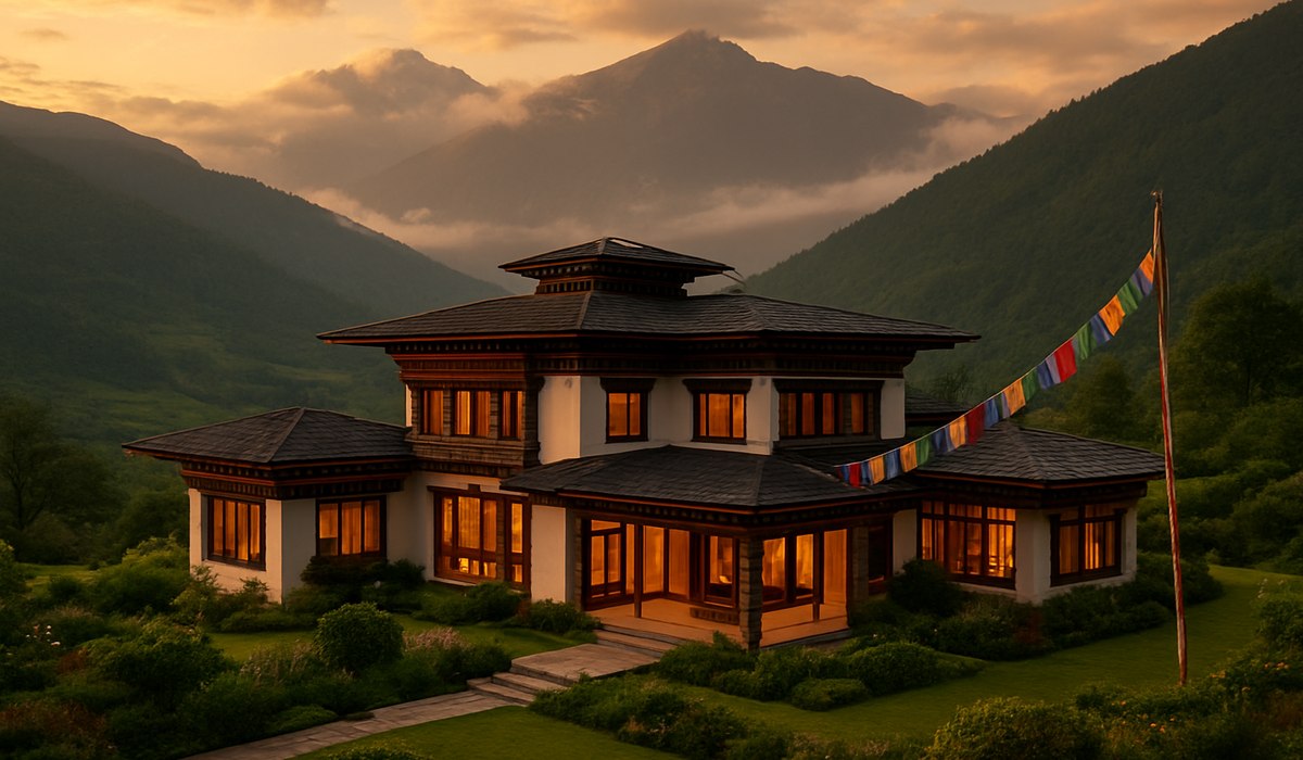 Zhiwaling luxury lodge in Paro Valley, Bhutan, 2026