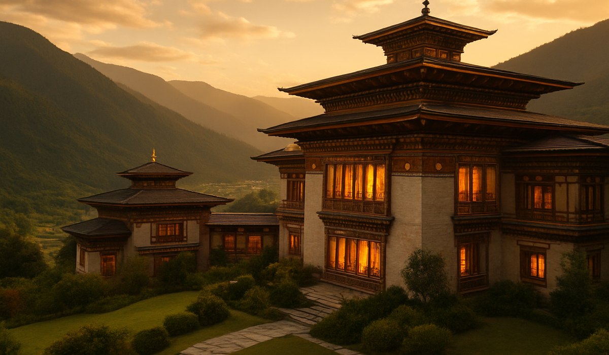 Zhiwaling luxury hotel in Paro Valley, Bhutan, 2026