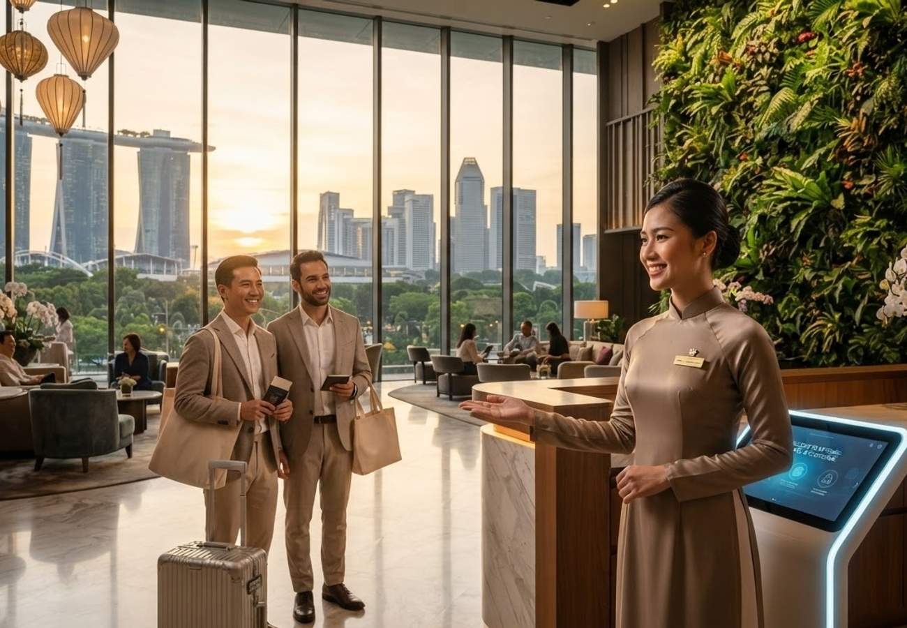 AI Transformation in Asian Hospitality: How Vietnam and Singapore are Redefining Hotel Bookings in 2026
