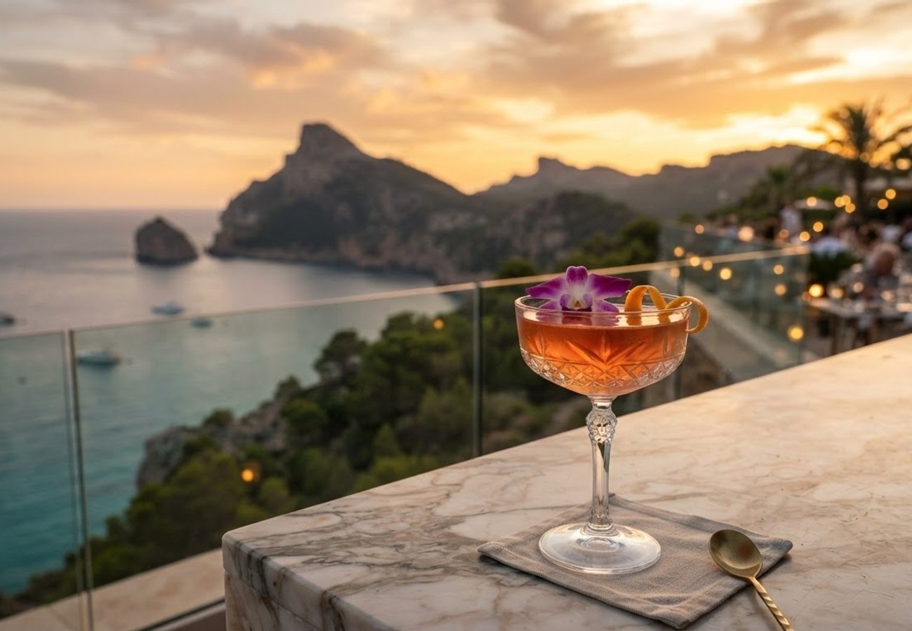 Luxury cocktail event at Four Seasons Resort Mallorca at Formentor