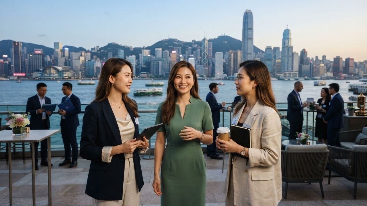 Luxury Regent Hong Kong hotel exterior along Victoria Harbour skyline
