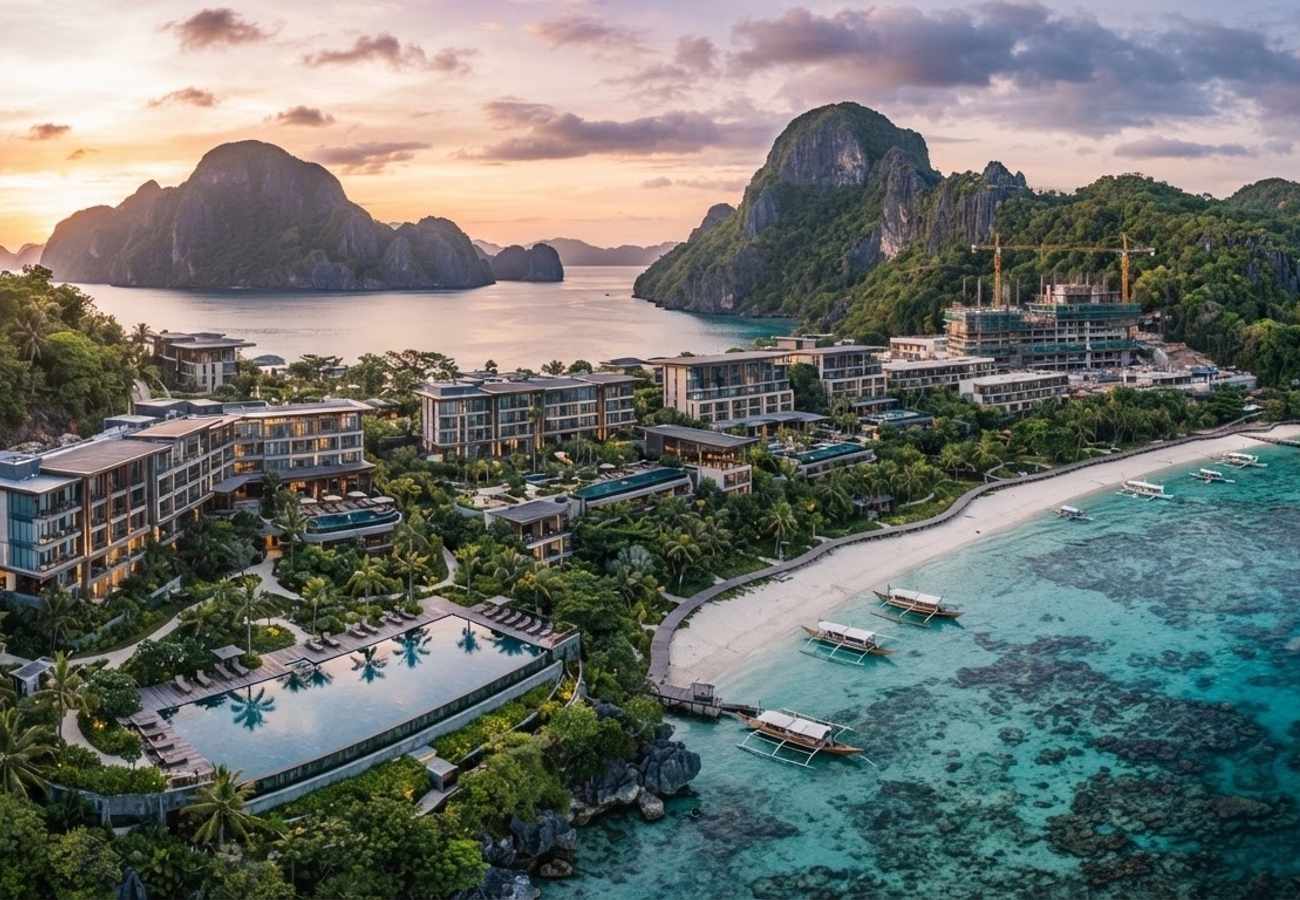 Modern hotel development in the Philippines