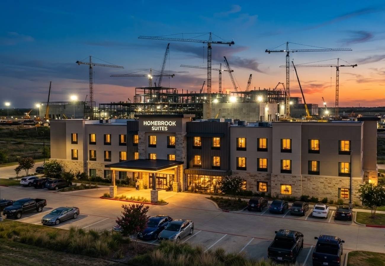 US Hotel Market Surge 2026: AI Data Center Construction Drives RevPAR Growth Beyond Major Cities