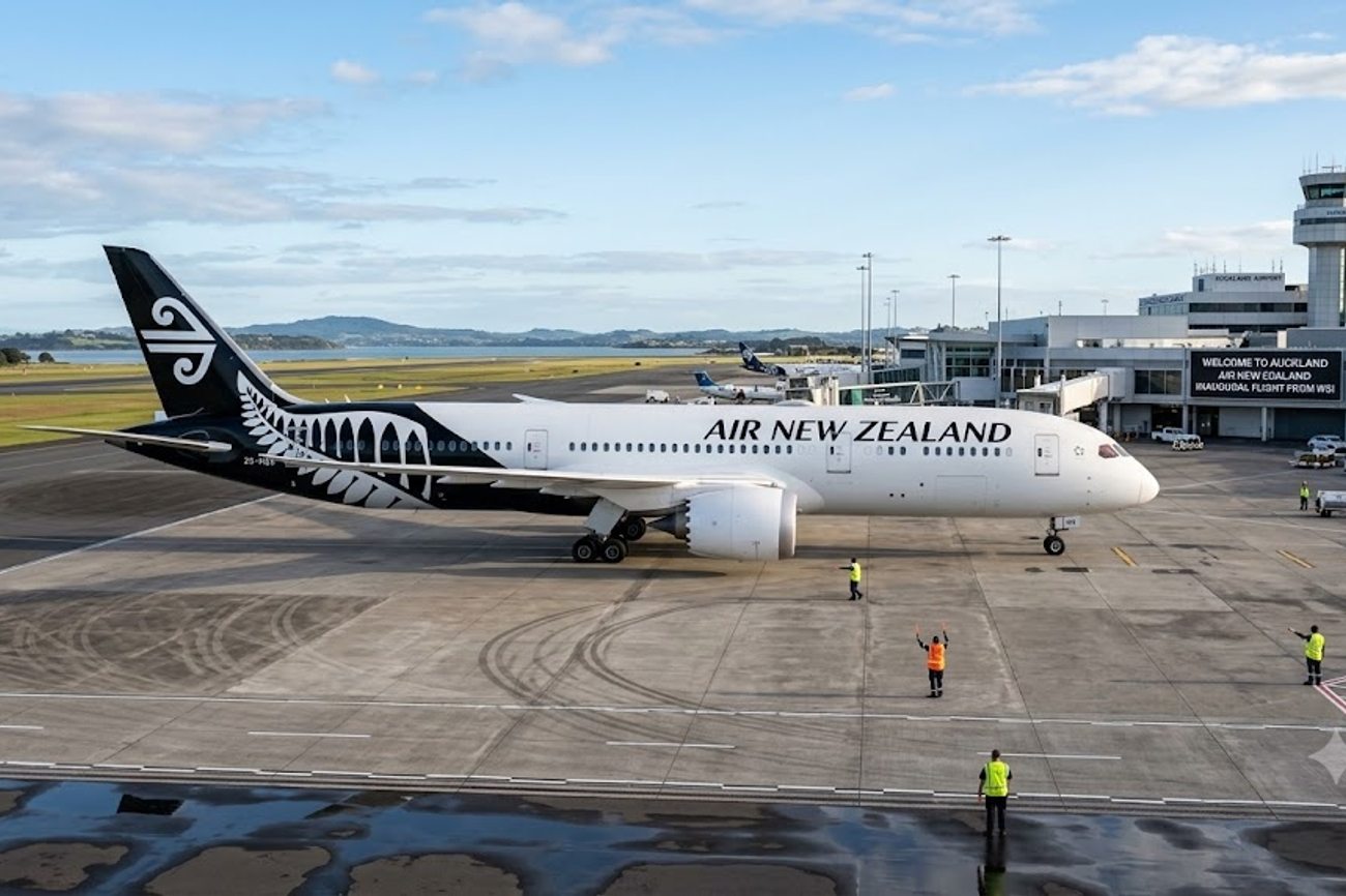 Air New Zealand Makes History with First WSI-Auckland Flight, 3 Weekly Services and New Advisor Fare