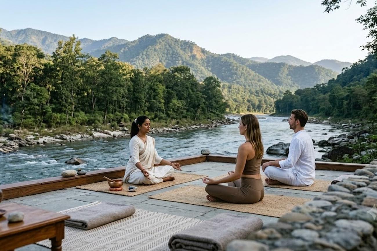 Corbett Unlocks New Wellness Escape as IHCL SeleQtions Brings Riverside Yoga and Himalayan Healing Experiences