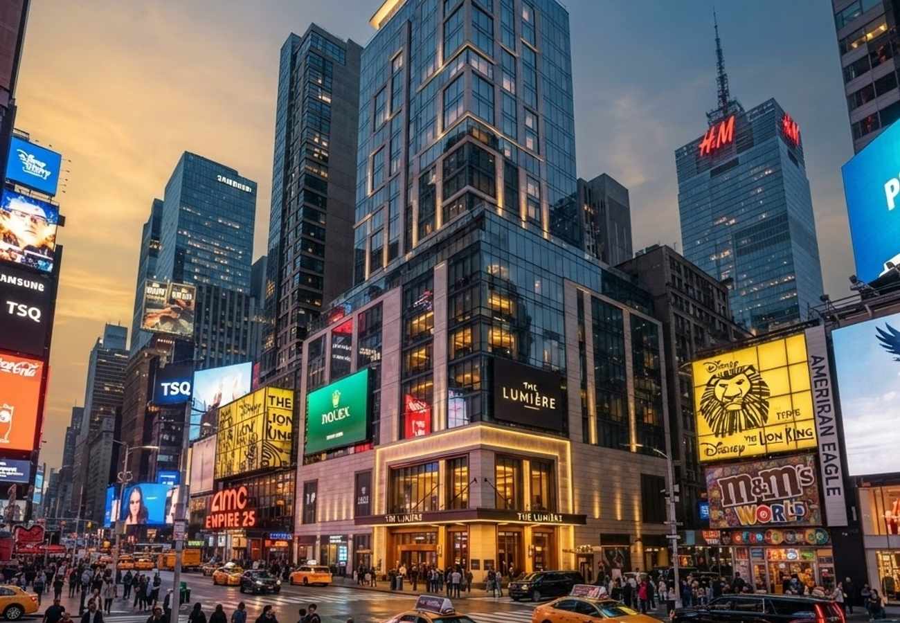 Crowne Plaza Manhattan Times Square exterior view in New York City