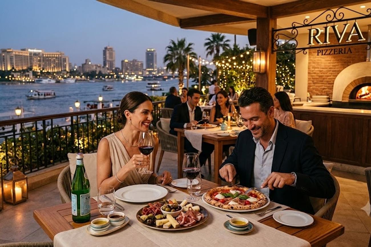 Egypt Boosts Luxury Dining Scene As Riva Pizzeria Reopens With New Italian Culinary Experiences