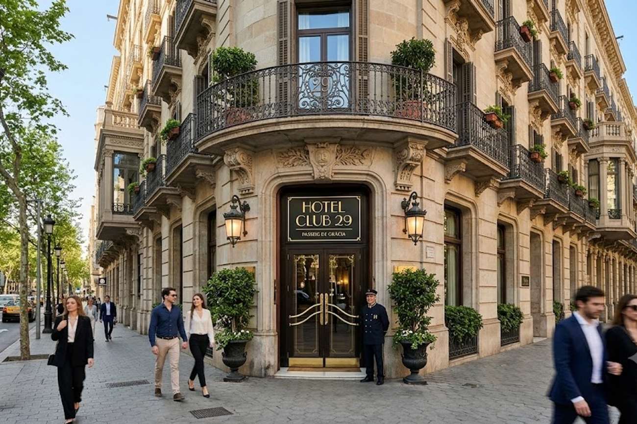 Hotel Club 29 Brings 1920s Heritage to Passeig de Gràcia