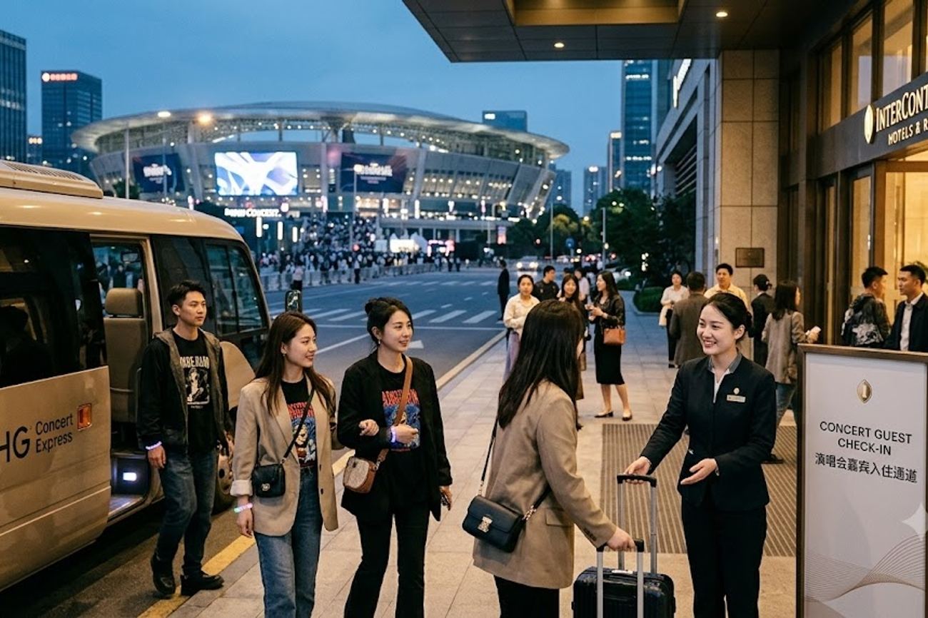 IHG Hotels & Resorts Launches Concert-Centric Hospitality Model Across Greater China
