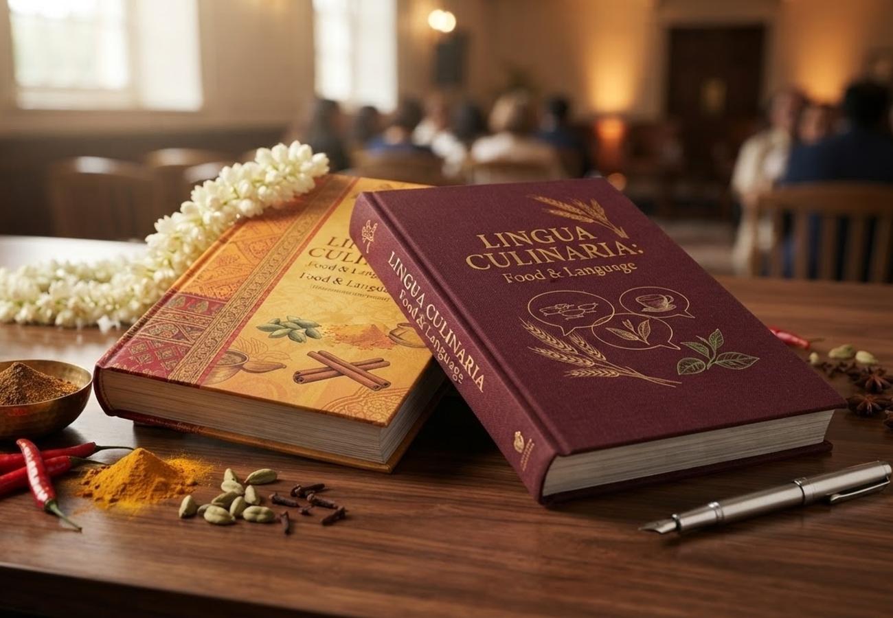 Hospitality education books on Indian culinary heritage