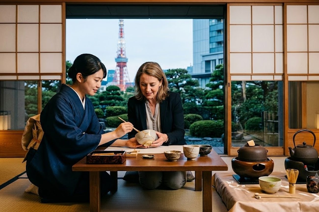 Japan Travel 2026 Shiba Park Hotel Unveils Unique Cultural Experiences Blending Kintsugi, Tea Ceremony and Heritage