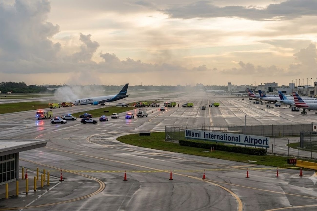 Amazon Cargo Crash Disrupts Miami International Airport Operations