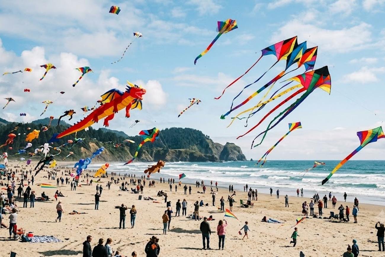 Oregon Coast Gets a Brilliant New Sky Stage as Lincoln City Kite Festival Returns