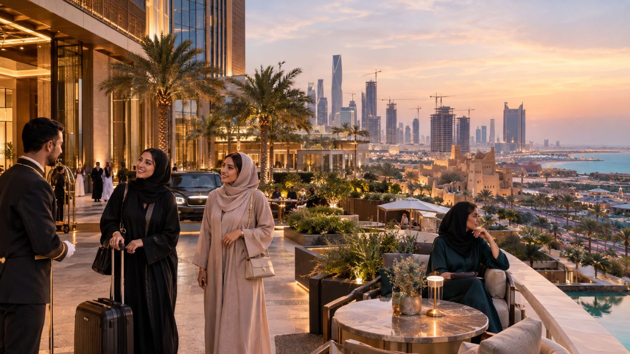 Saudi Arabia Ignites $90 Billion Regional Hotel Boom with 110,000 Planned Rooms Across Riyadh, Makkah, Madinah, NEOM, and Red Sea