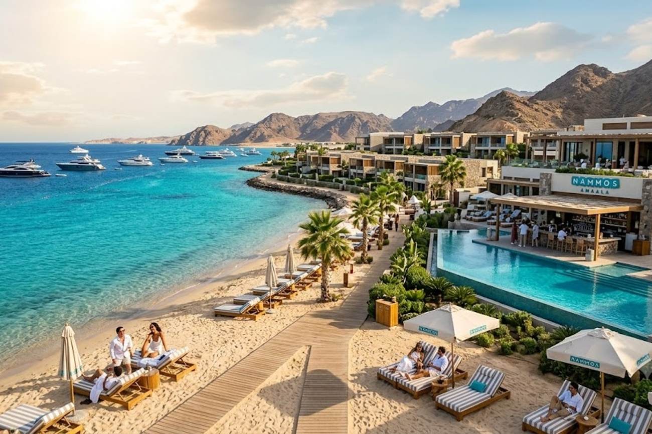 Saudi Arabia’s Red Sea Luxury Tourism Surges As Nammos Resort AMAALA Opens With 110 Rooms, Villas And Exclusive Experiences