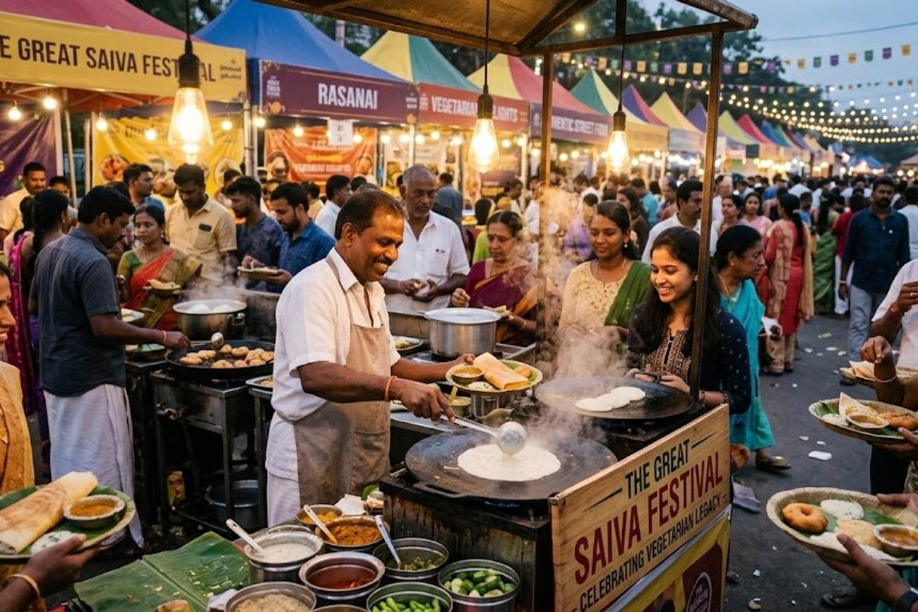 South India Celebrates Its Authentic Vegetarian Street Food Legacy as Rasanai Presents The Great Saiva Festival Across Three Cities