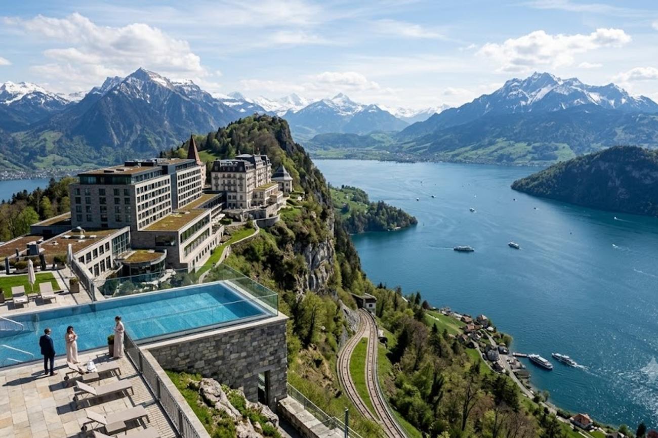 Switzerland’s Bürgenstock Resort Earns Double MICHELIN Key Honour For Luxury Hospitality Excellence