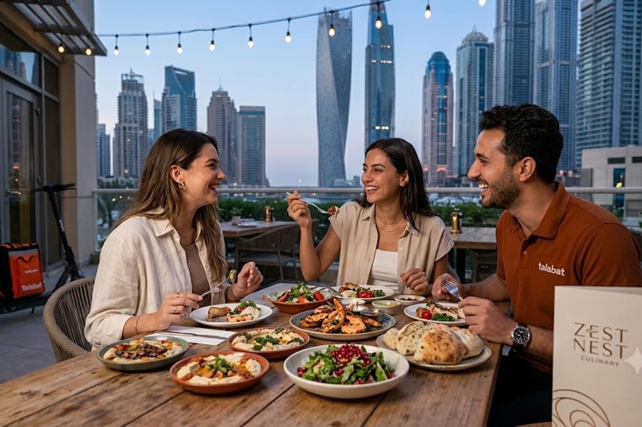 Talabat and Zest Nest Culinary Bring Fresh Dubai Dining Concepts to UAE Food Lovers