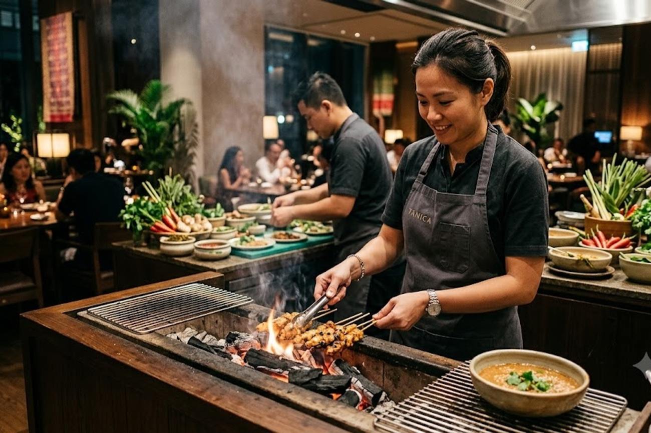 Tanica Opens at Singapore EDITION, Bringing Southeast Asian Flavours, Herbs, Spices and Live-Fire Cooking