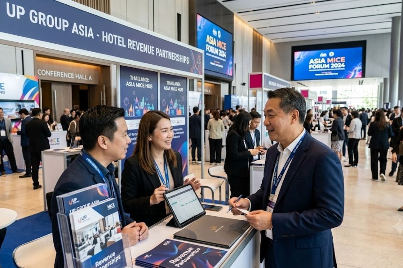 UP Group Asia Expands Hotel Revenue Partnerships as Thailand Emerges as Asia MICE Hub