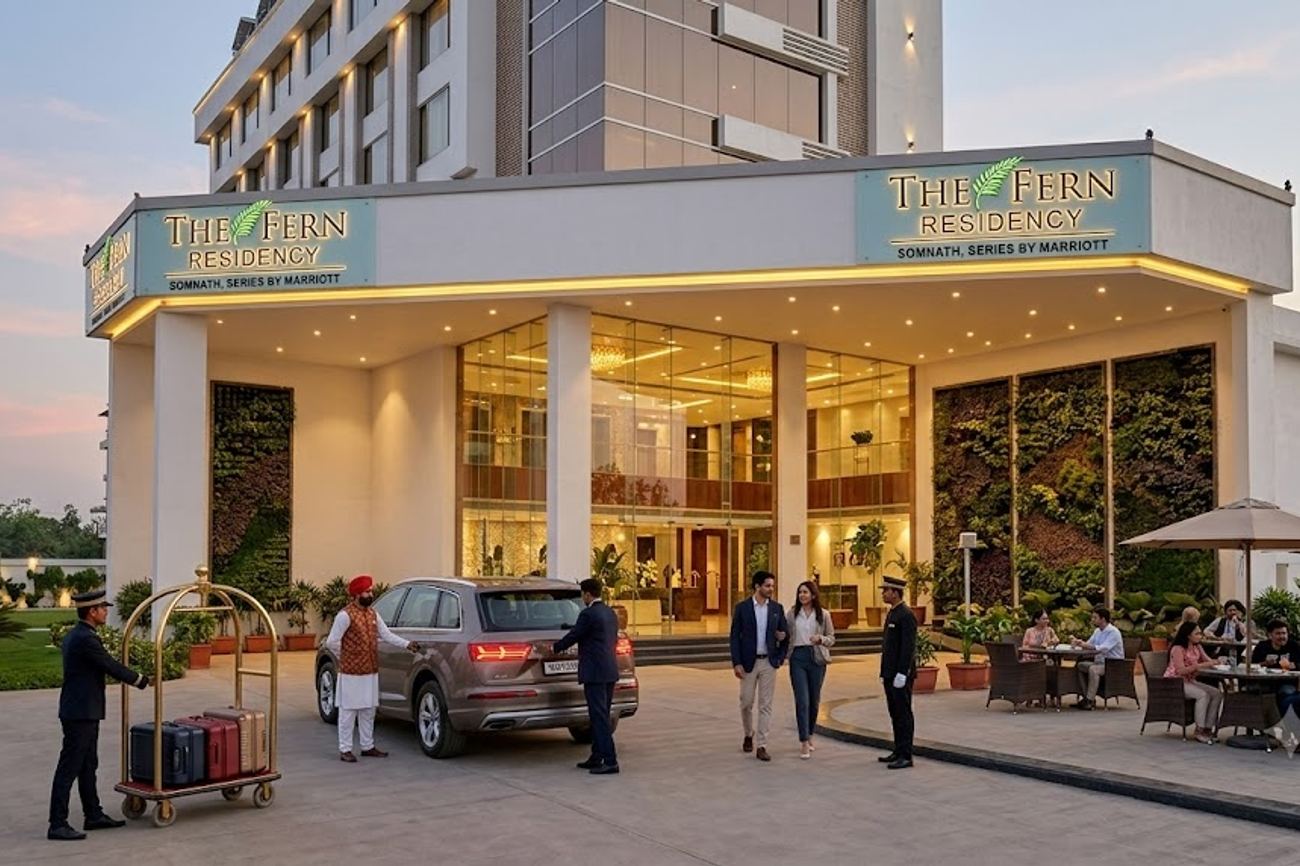 The Fern Hotels & Resorts Unlocks New Hospitality Opportunities in Gujarat with The Fern Residency Somnath, Series by Marriott