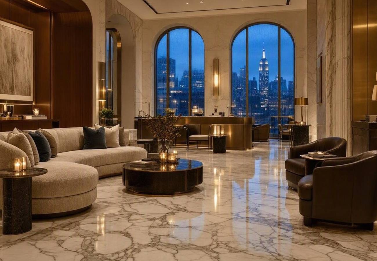 Luxury architectural rendering of Viceroy Park Avenue in New York City